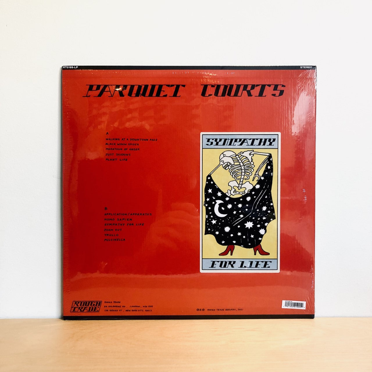 Parquet Courts - Sympathy For Life. LP [Deluxe Edition w/ Tip-On Sleeve]