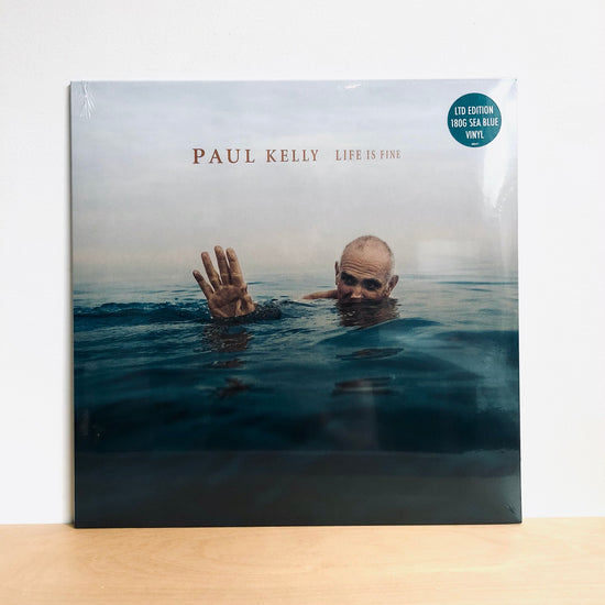 Paul Kelly - Life is Fine LP (Ltd Ed. 180g Blue Vinyl)