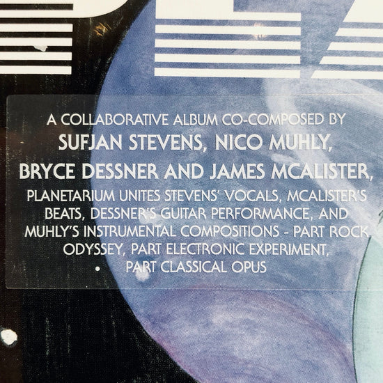 Sufjan Stevens & Bryce Dessner & Nico Muhly & James McAlister - Planetarium. 2LP