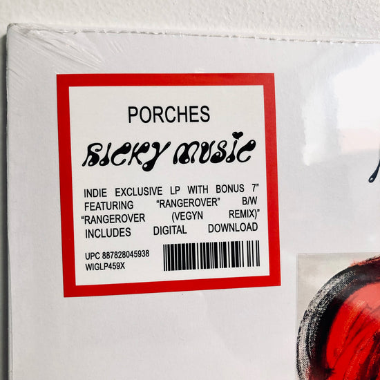 Porches - Ricky Music. LP [w/ Bonus 7"]