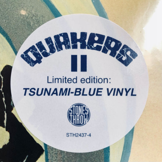 Quakers - II - The Next Wave. LP [Ltd Ed. Tsunami Blue Vinyl]