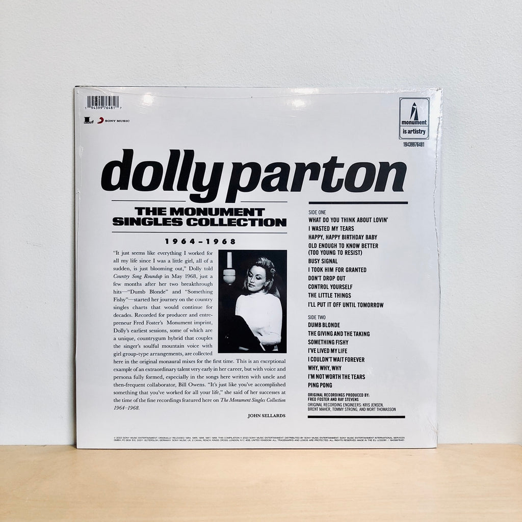 Buy RSD2023 - DOLLY PARTON - THE MONUMENT SINGLES COLLECTION. LP [2023 ...