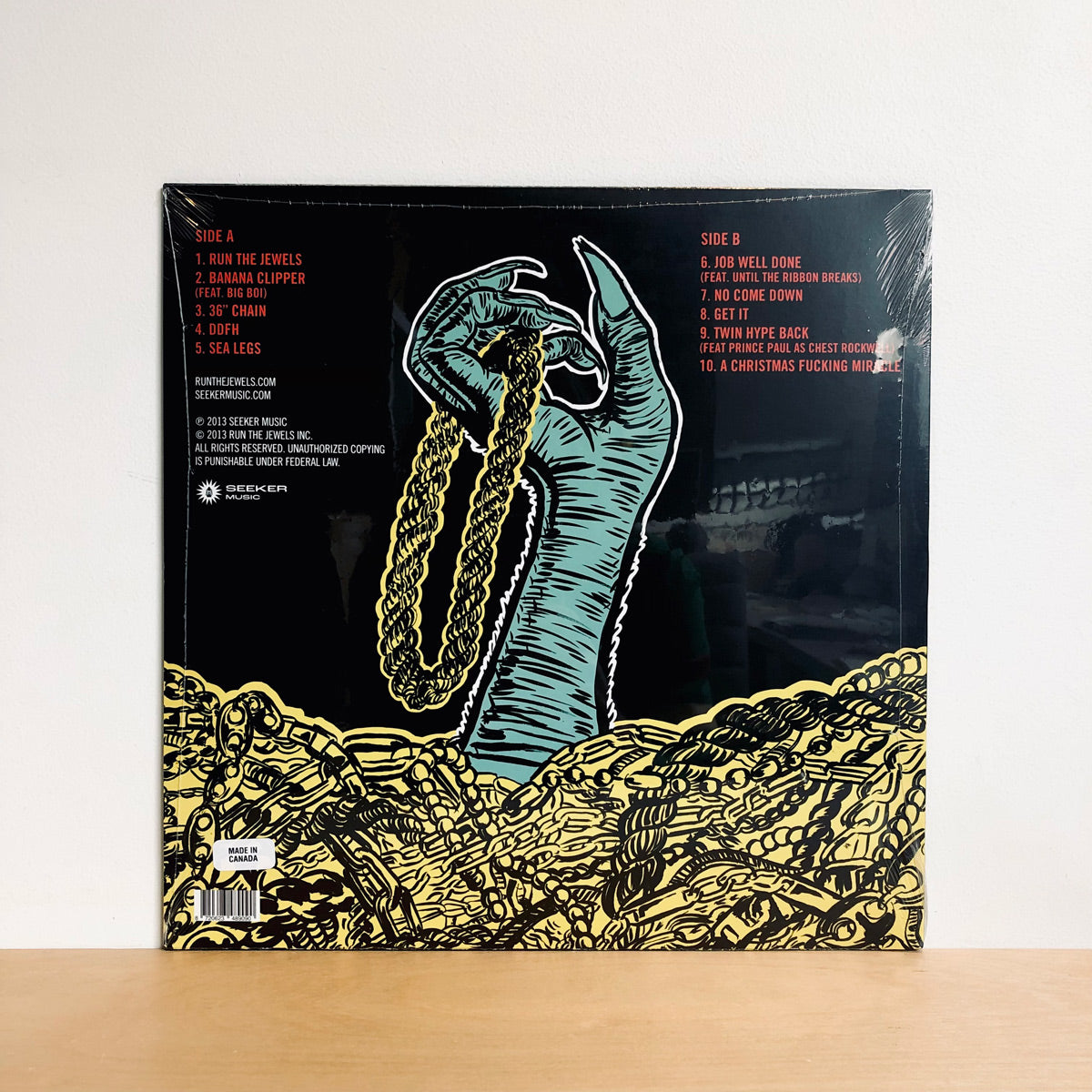 Run The Jewels - S/T. LP [Limited Translucent Orange Vinyl]