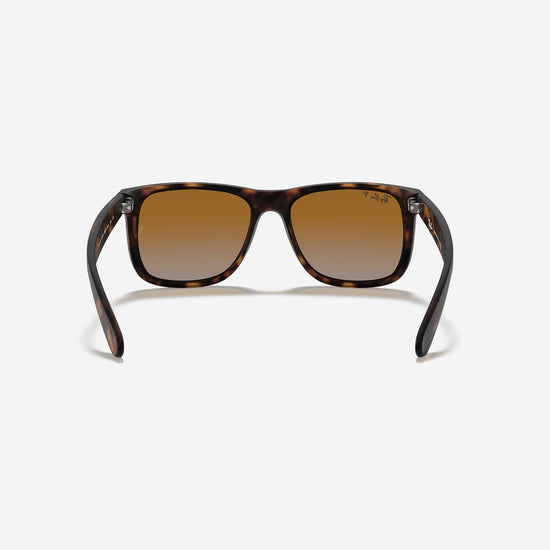 Ray-Ban - Justin Classic RB4165 - Rubber Matte Havana Frame / Polarized Brown Gradient Lens - 55
