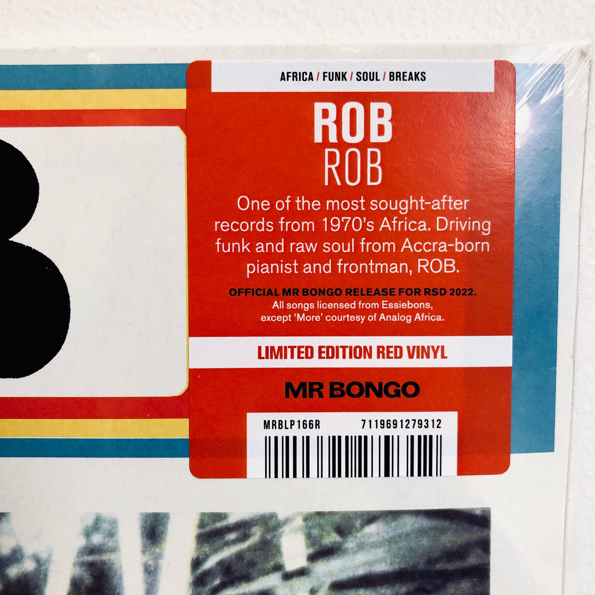RSD2022 - ROB - ROB (FUNKY WAY). LP [RED VINYL]