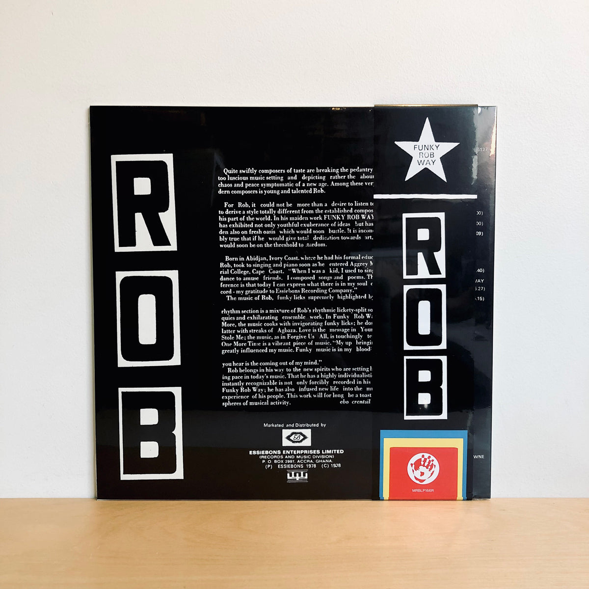 RSD2022 - ROB - ROB (FUNKY WAY). LP [RED VINYL]