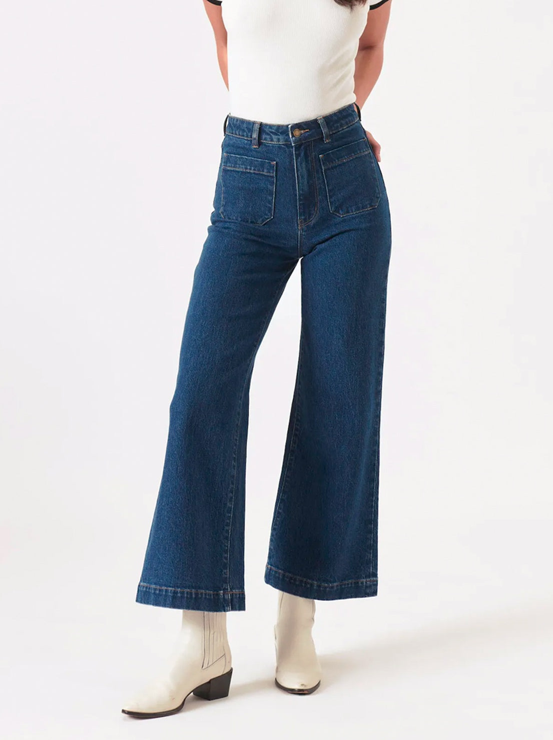 Rolla's - Sailor Jean - Eco Ruby Blue