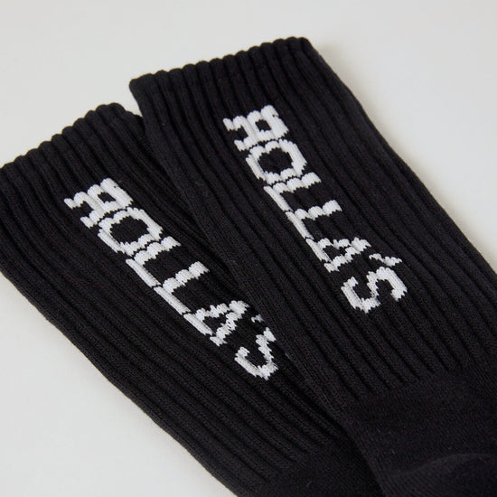 Rolla's - Organic Logo Sock - Black