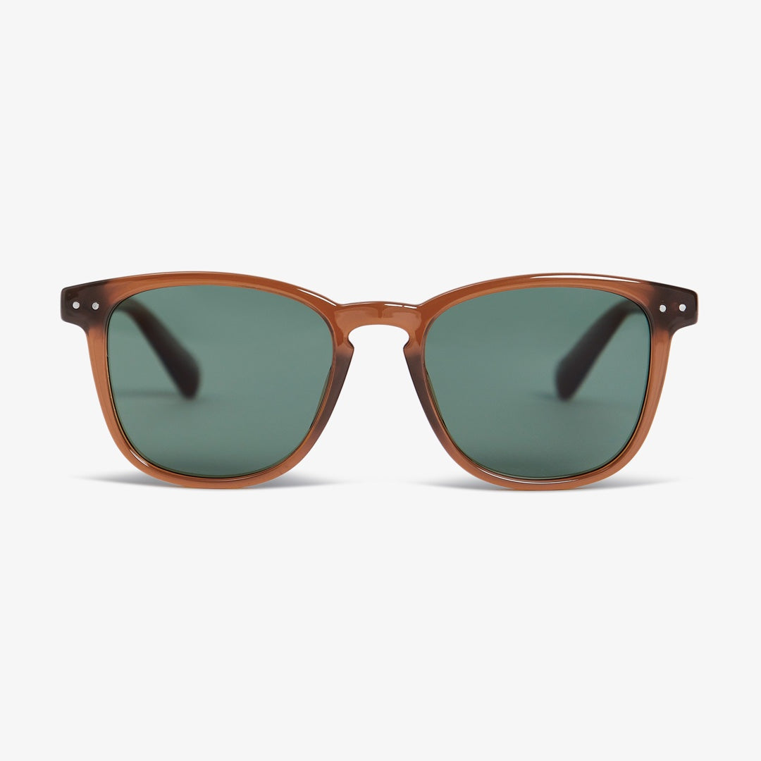 Local Supply - SYD - Caramel Frame w/ Green Lens