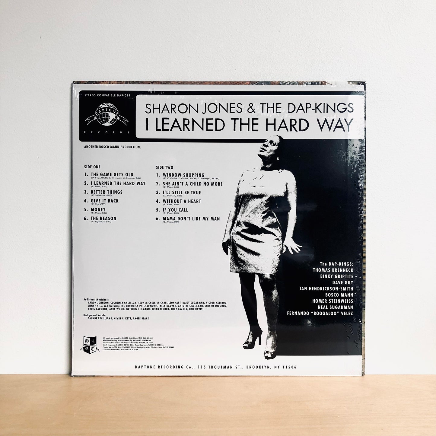 Sharon Jones & The Dap Kings - I Learned The Hard Way. LP