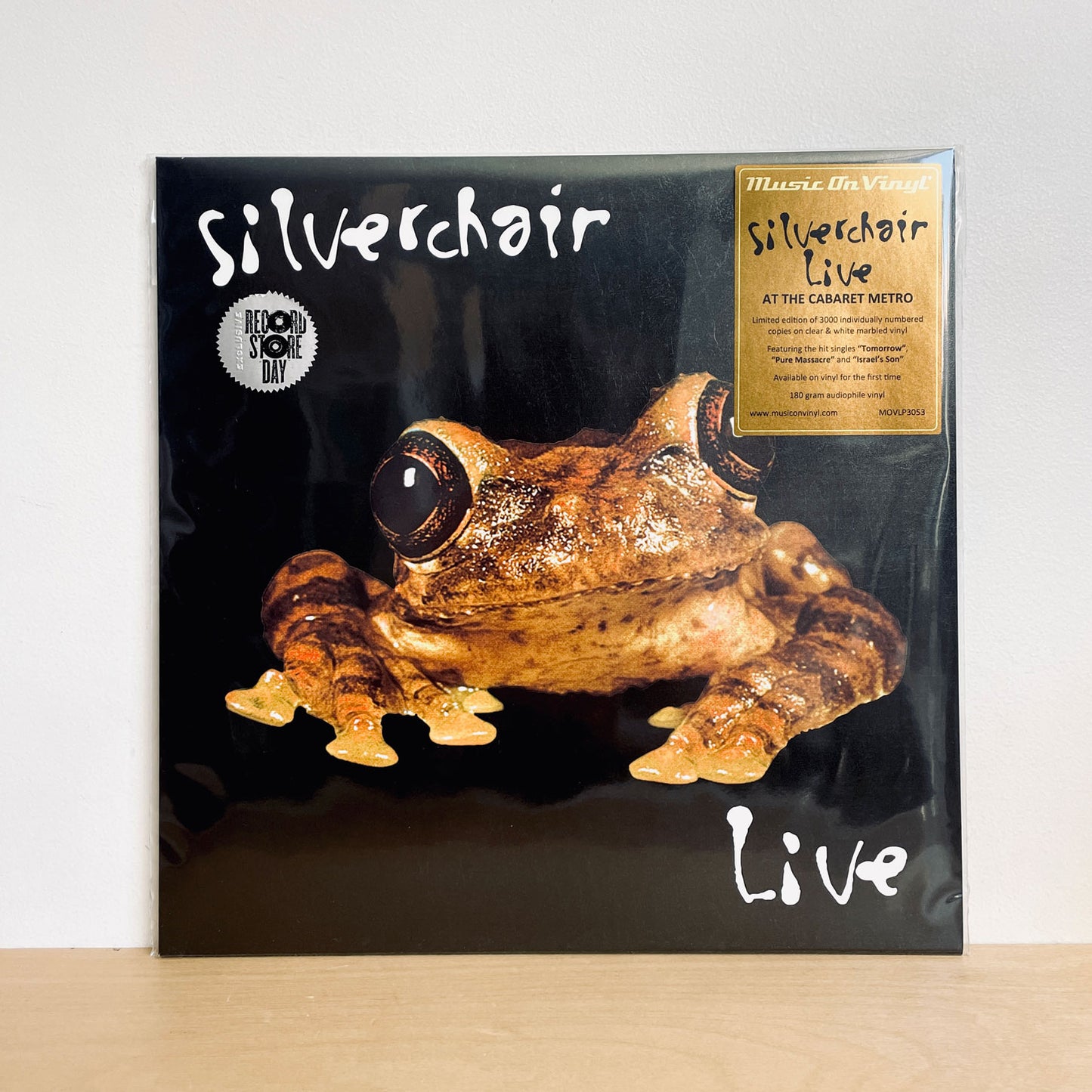 Silverchair - Live At The Cabaret Metro. LP [RSD Exclusive Ltd. Ed of 3000 on Clear & White Marbled 180g Vinyl]
