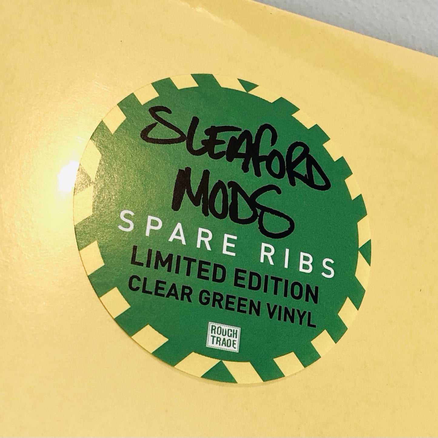 Sleaford Mods - Spare Ribs. LP [Limited Clear Green Vinyl]