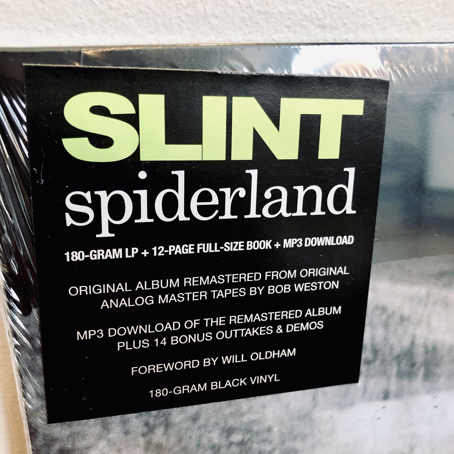 Slint - Spiderland. LP [Remastered 180g Black Vinyl]