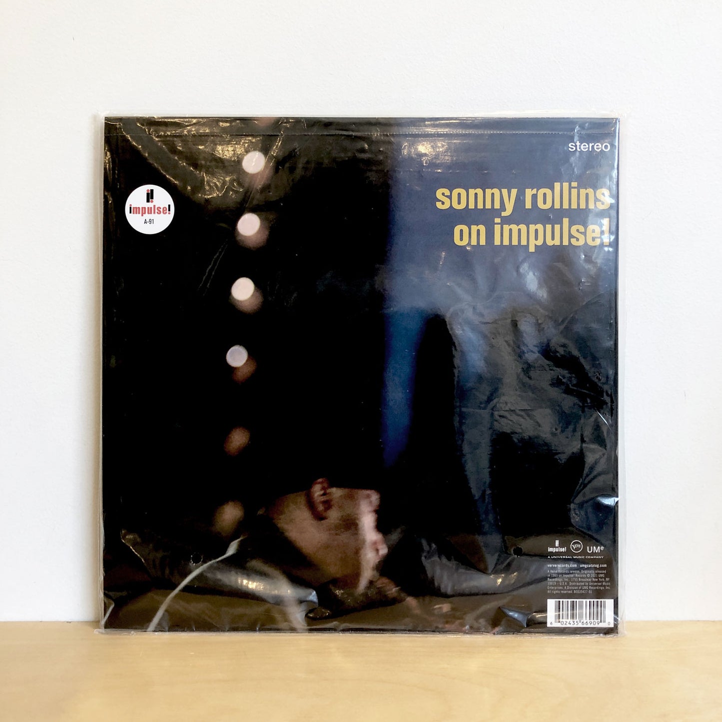 Sonny Rollins - On Impulse. LP ( Verve Acoustic Sound Series ) USA IMPORT