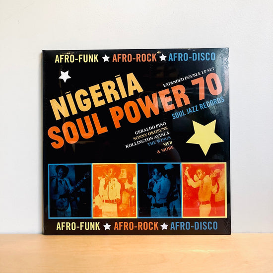 Soul Jazz Records Presents - Nigeria Soul Power 70. 2LP