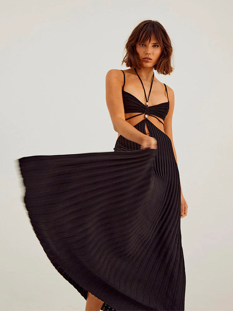 Sovere - Abicus Knit Dress - Noir