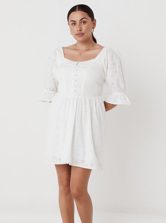 Spell - Bo Mini Dress - White
