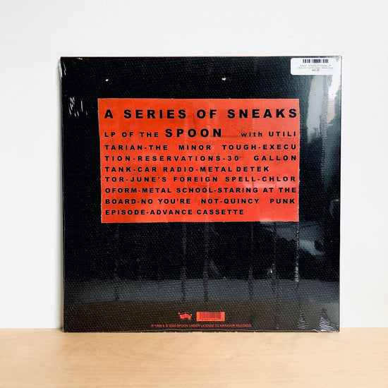 Spoon - A Series Of Sneaks. LP [Slay On Cue Re-issue - Black Vinyl]