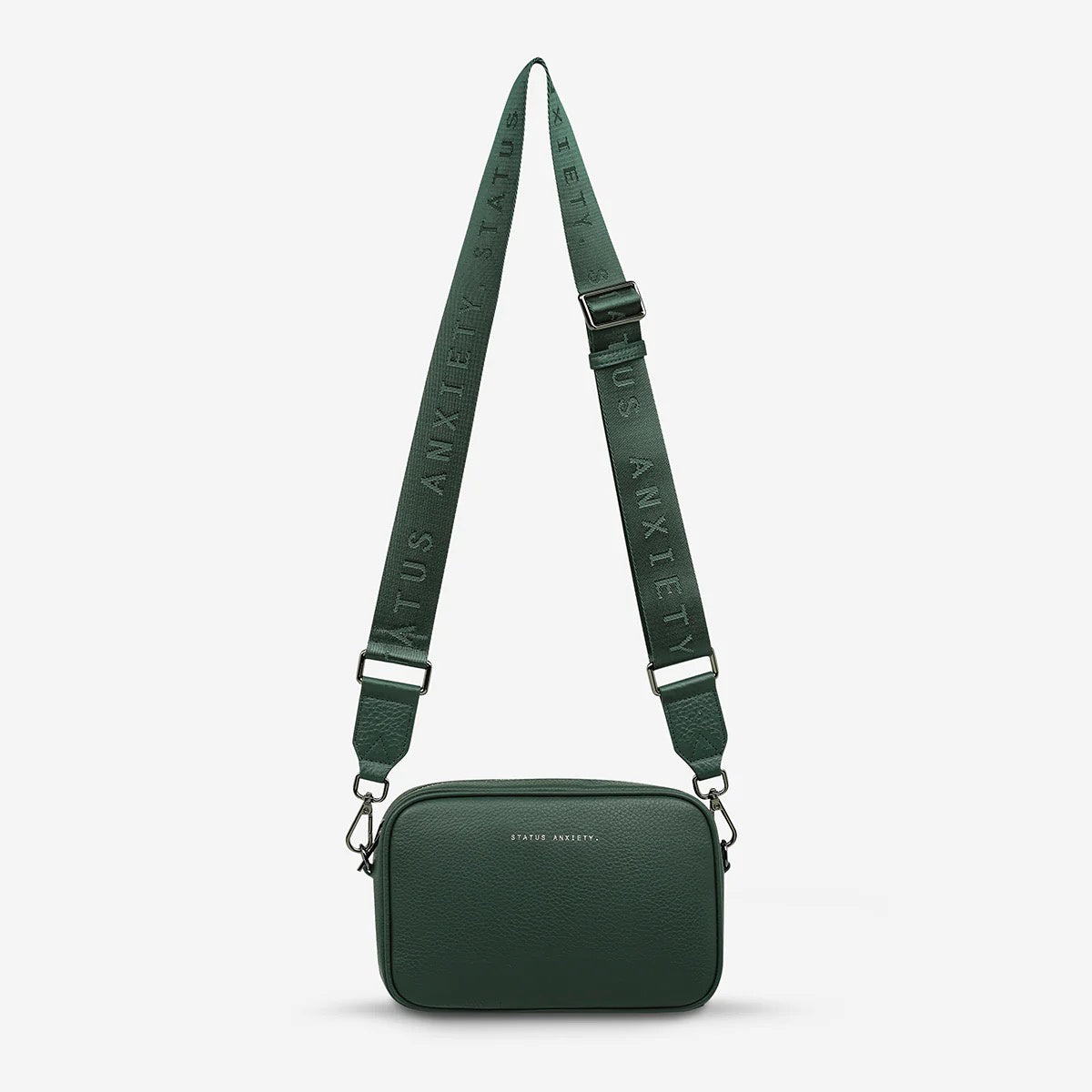 Status Anxiety - Plunder Bag With Webbed Strap - Green