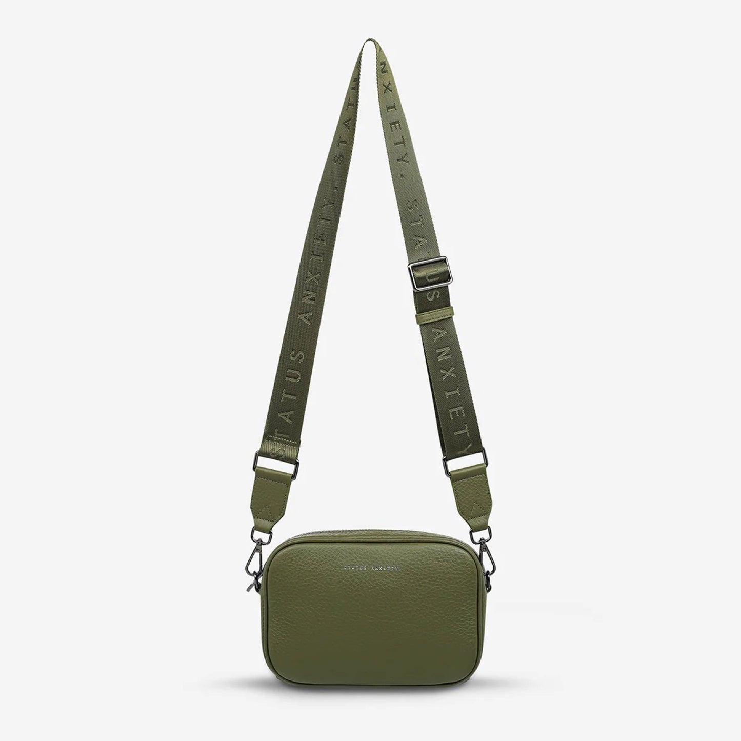 Load image into Gallery viewer, Status Anxiety - Plunder Bag With Webbed Strap - Khaki
