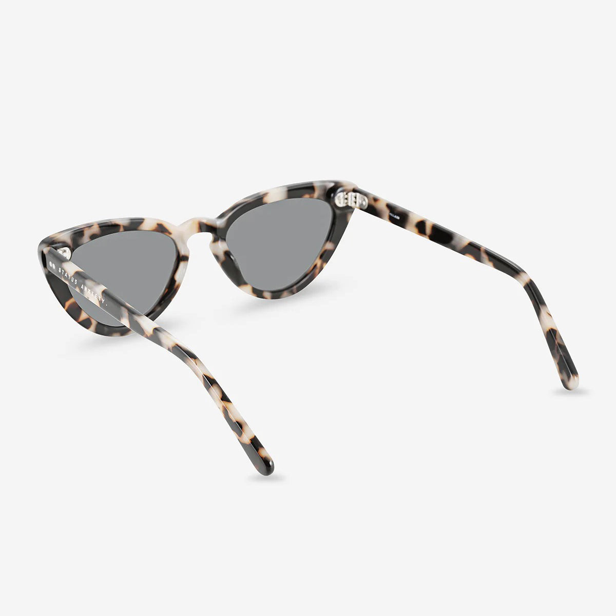 Status Anxiety - Villain Sunglasses - White Tort