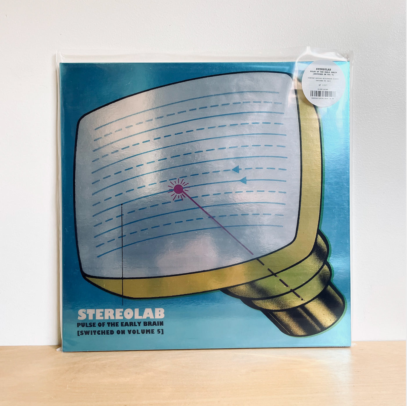 Stereolab - Pulse Of The Early Brain [Switched On Volume 5]. 3LP [Ltd Numbered Mirrorboard Edition]