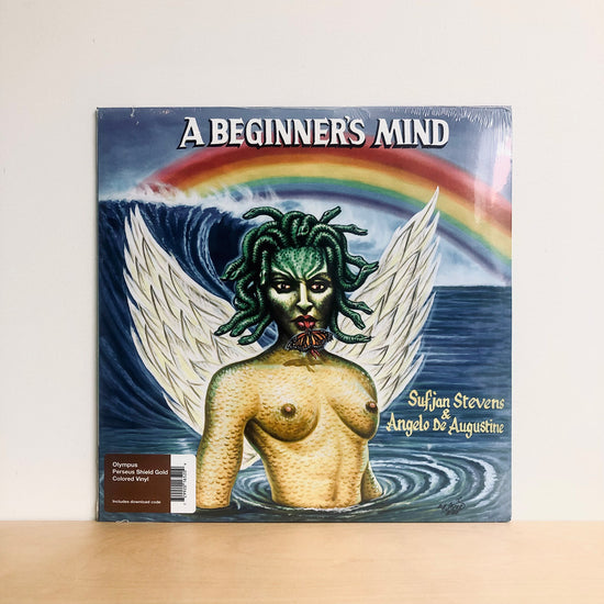 Sufjan Stevens & Angelo De Augustine - A Beginner's Mind. LP [Limited 'Shield of Perseus' Gold Vinyl]