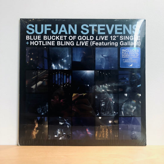 Sufjan Stevens - Blue Bucket Of Gold 12‰Û LP [Inc 16 track Carrie & Lowell. LIVE set download] [Limited Translucent Blue Vinyl]