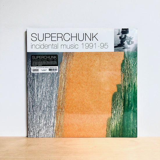 RSD2022 - SUPERCHUNK - INCIDENTAL MUSIC 1991-1995. 2LP [LIMITED GREEN & ORANGE VINYL]