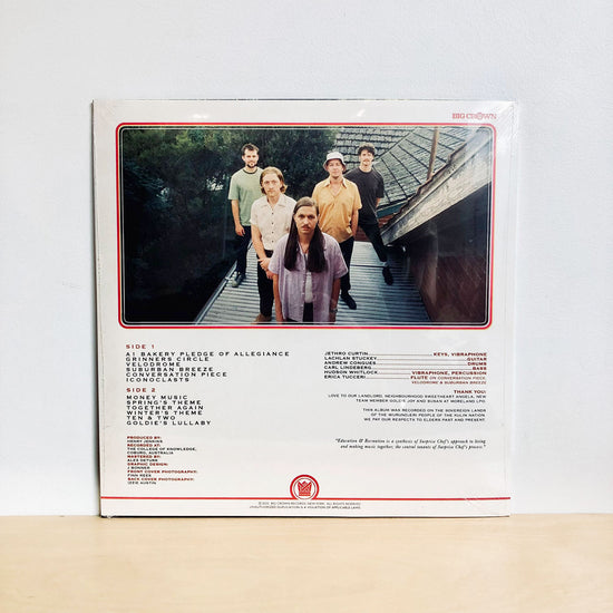 Surprise Chef – Education & Recreation. LP [Australian Indie Retail Exclusive Pressing - Clear Red Colour Vinyl