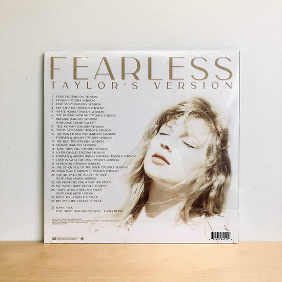 Taylor Swift - Fearless (Taylor's Version). 3LP [Gold Coloured Vinyl]