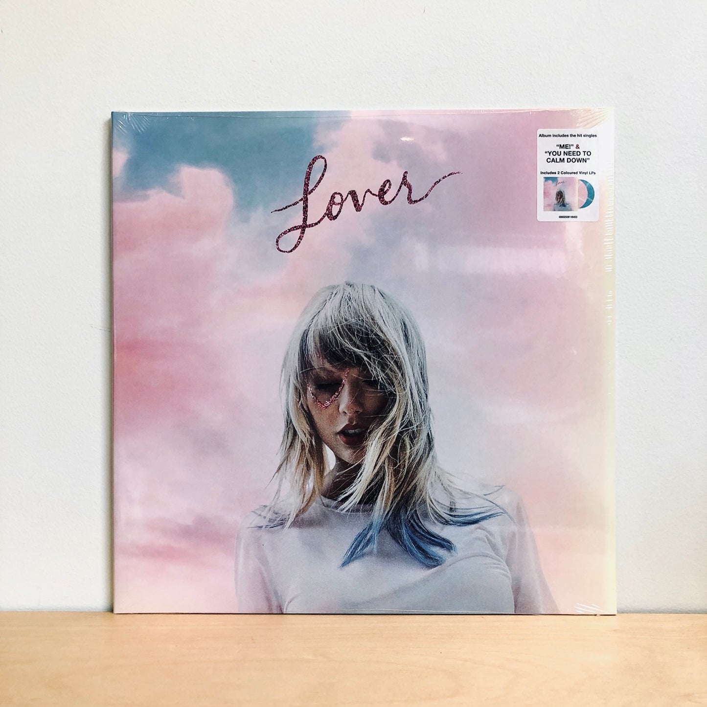Taylor Swift - Lover. 2LP [Ltd Ed.  Pink & Blue Vinyl]