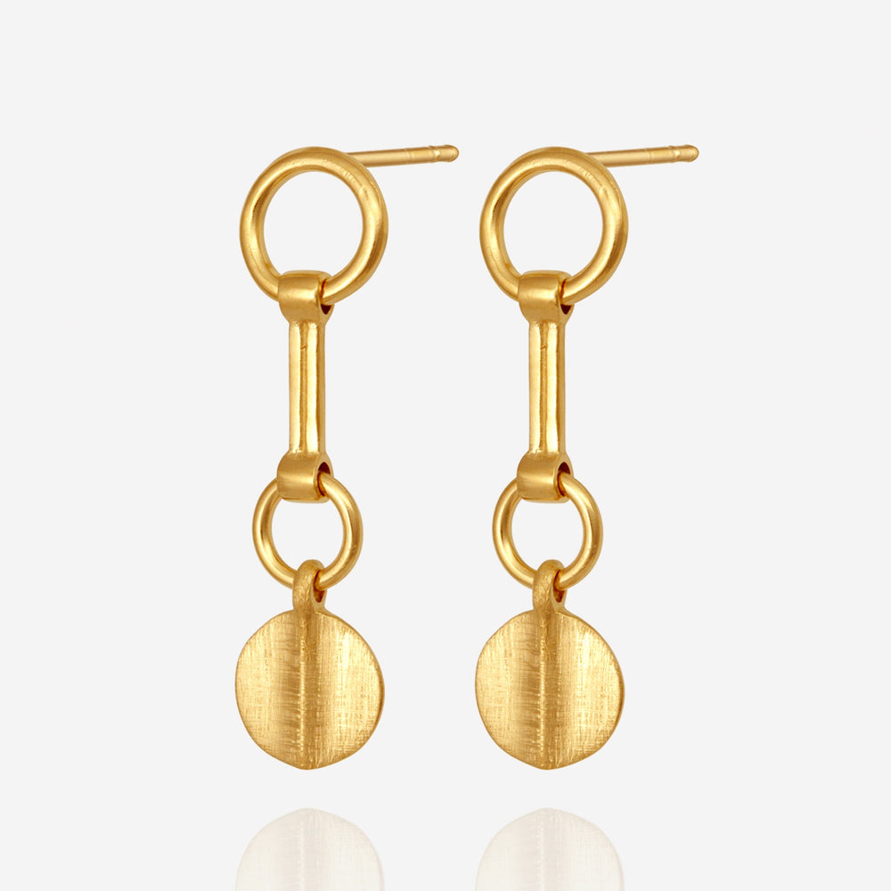 Temple of the Sun - Elio Earrings - Gold