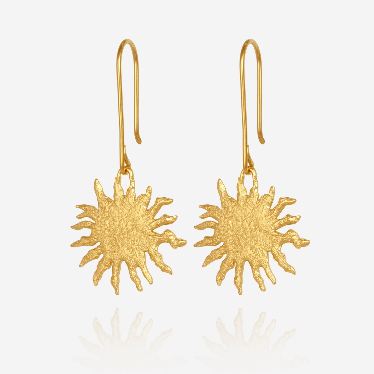 Temple of the Sun - Soleil Earrings - Gold