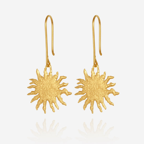 Temple of the Sun - Soleil Earrings - Gold