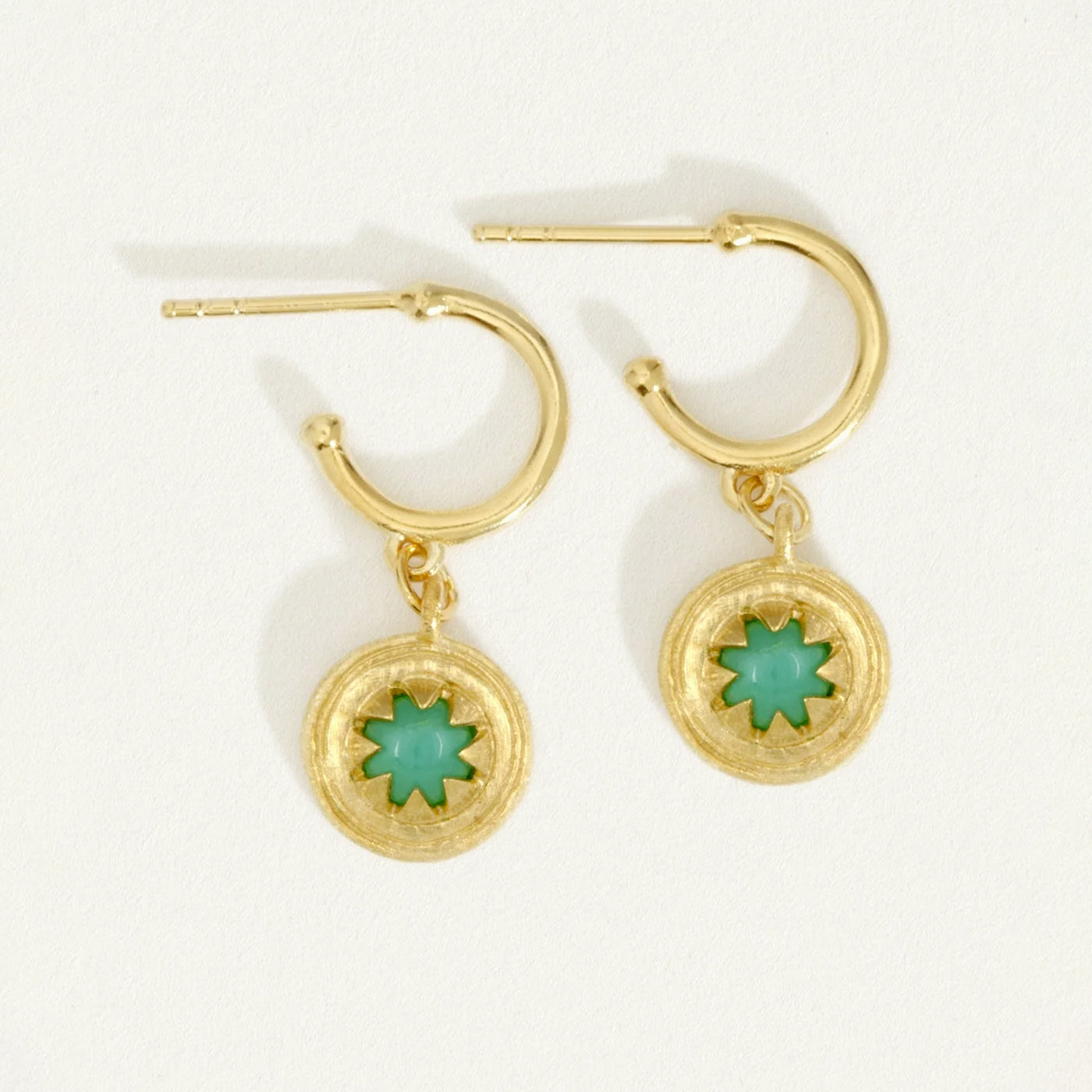 Temple of the Sun - Cora Earrings - Gold