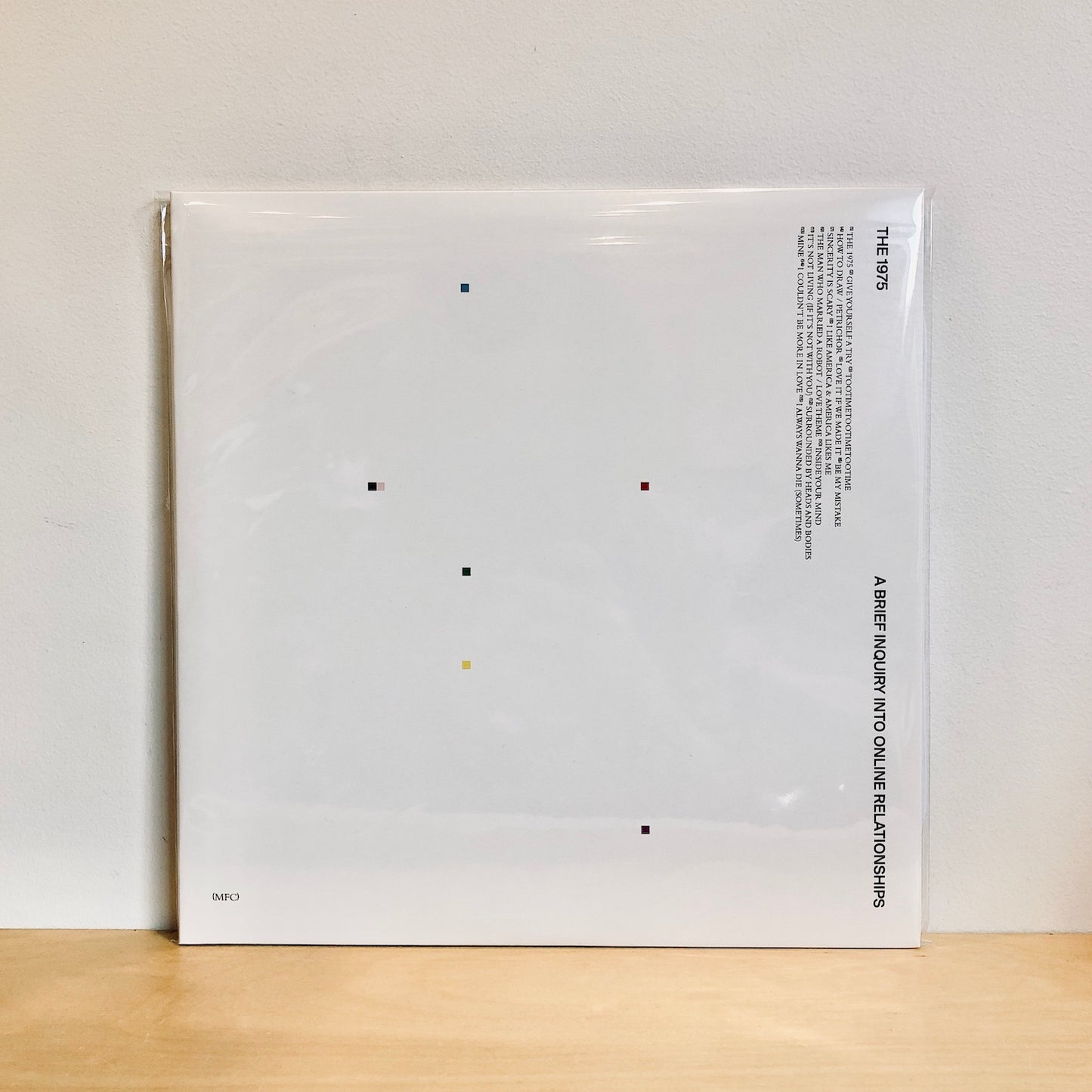 The 1975 - A Brief Inquiry Into Online Relationships. 2LP [Limited Edition Pressing on Red Coloured Vinyl]