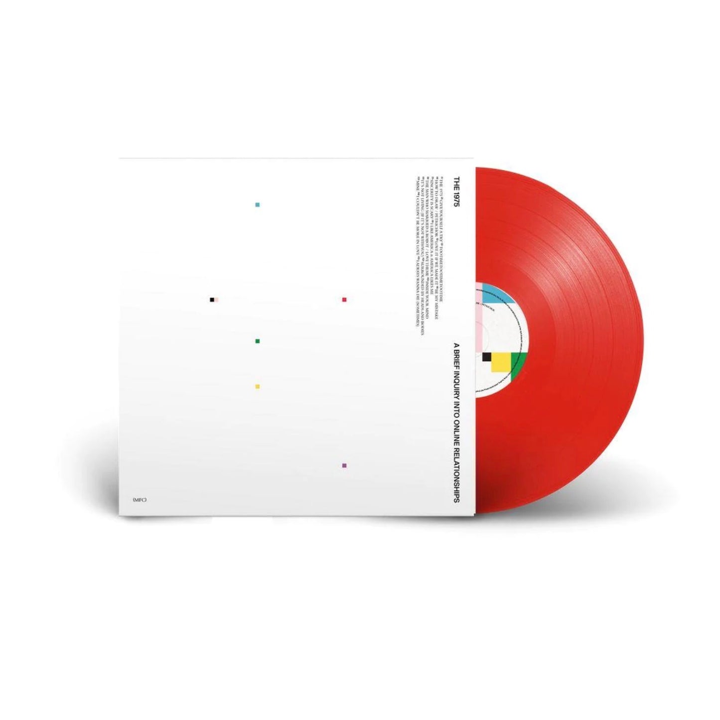 The 1975 - A Brief Inquiry Into Online Relationships. 2LP [Limited Edition Pressing on Red Coloured Vinyl]