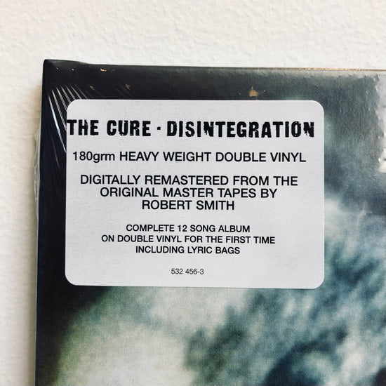 The Cure - Disintegration. 2LP