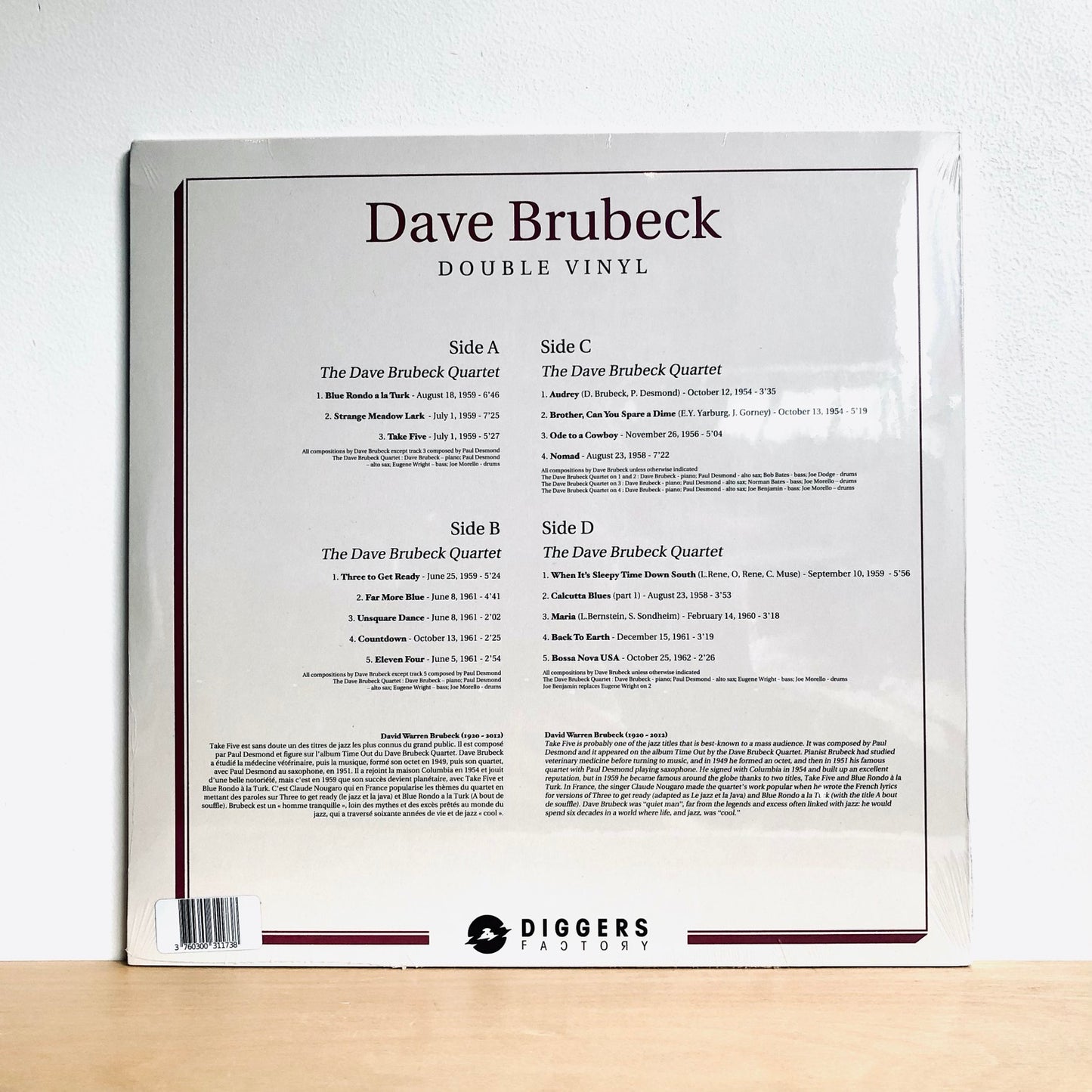 The Dave Brubeck Quartet - The Essential Works: 1954 - 1962 [Ltd Ed.500 Copies]