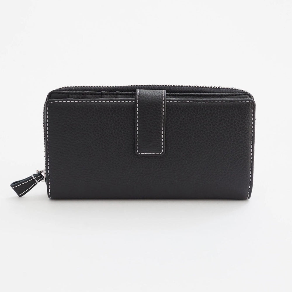 The Horse - The Tig Long Wallet - Black