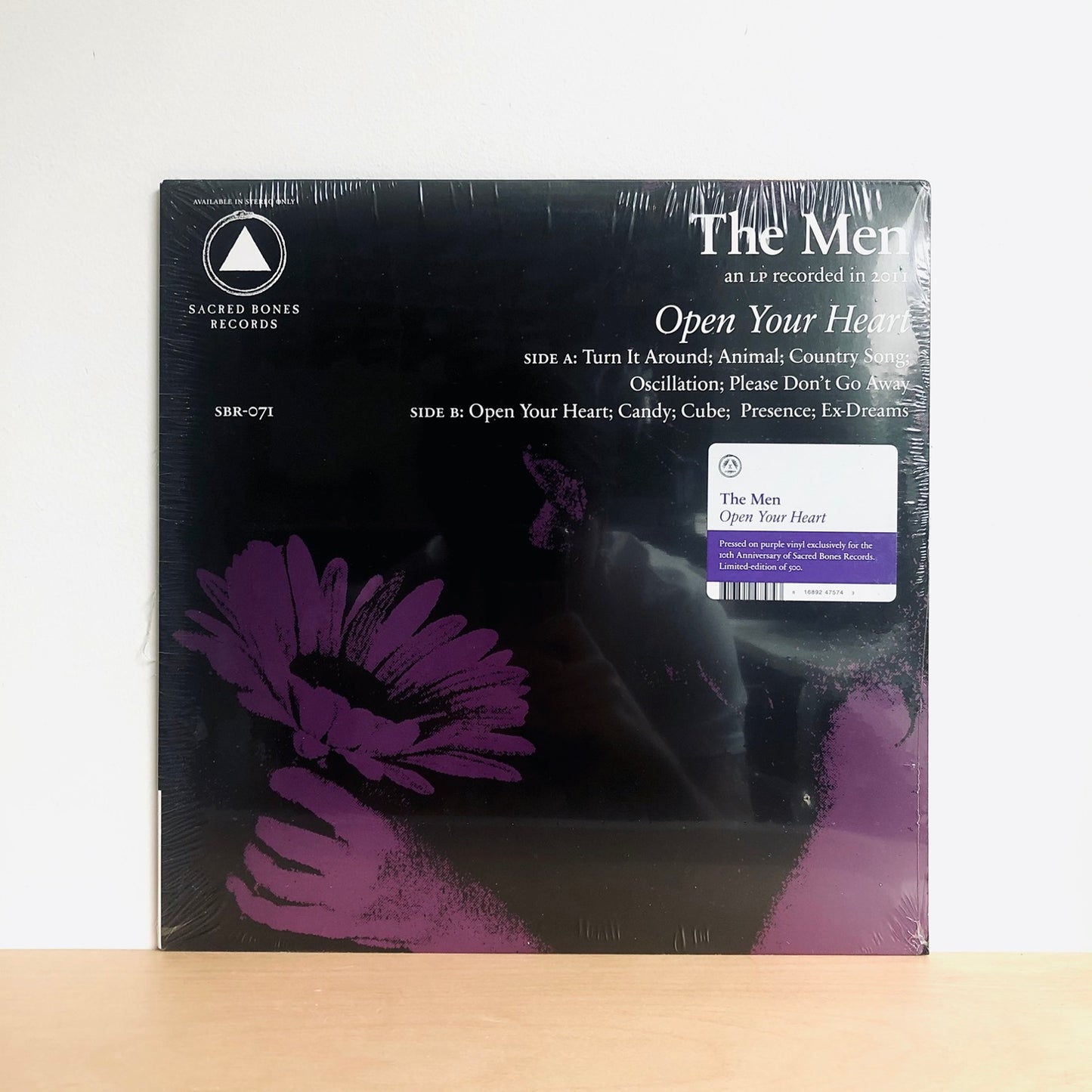 The Men - Open Your Heart LP (Purple Vinyl)