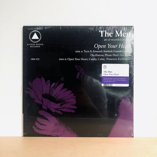 The Men - Open Your Heart LP (Purple Vinyl)