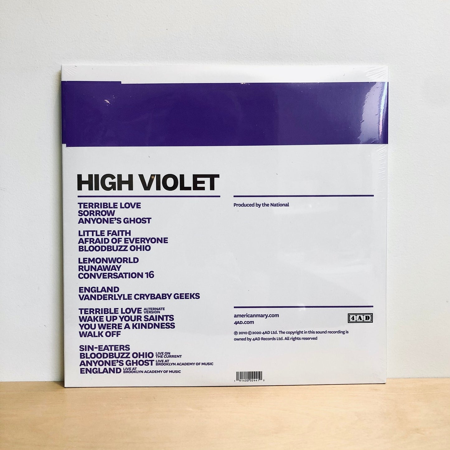 The National - High Violet. 3LP [10th Anniversary Expanded Edition]