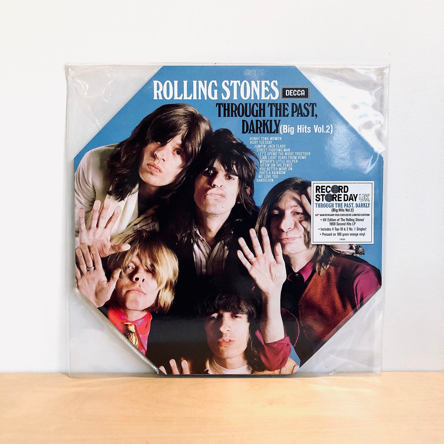 The Rolling Stones - Through The Past, Darkly (Big Hits Vol 2.) LP [Ltd Ed. Orange Vinyl]