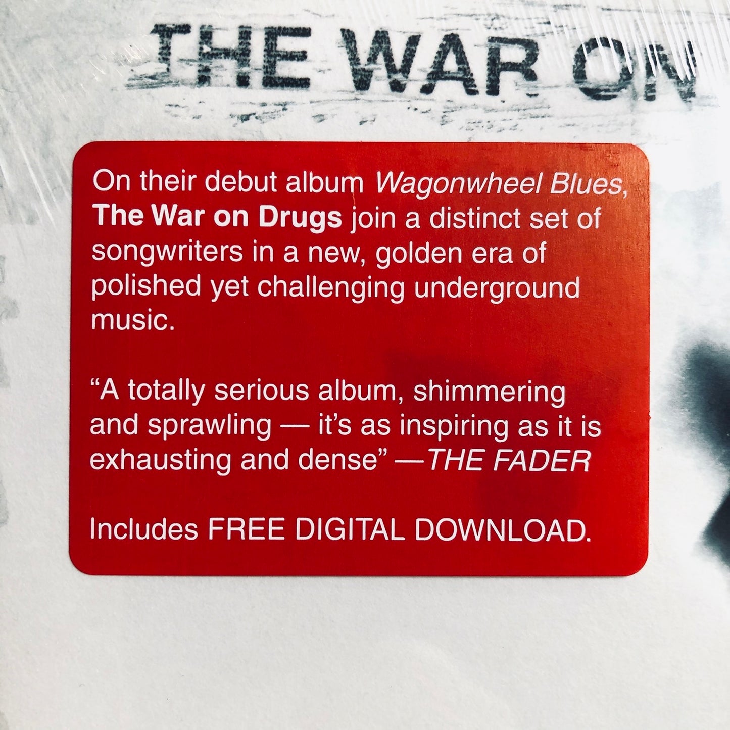 The War On Drugs - Wagonwheel Blues. LP