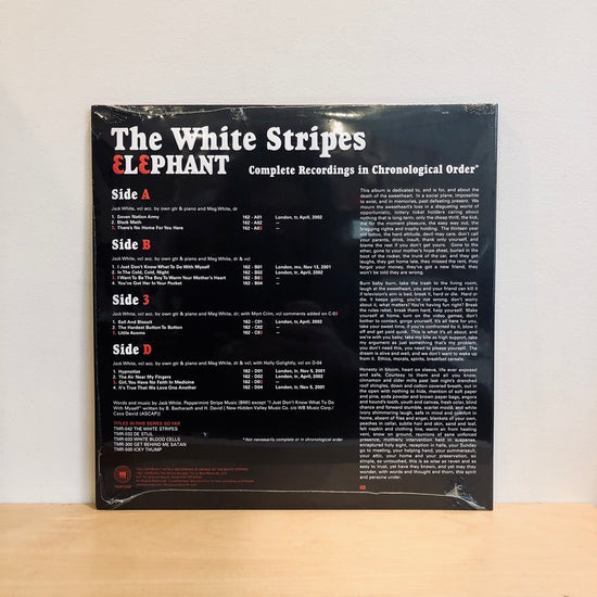 The White Stripes - Elephant. 2LP [20th Anniversary Limited Edition Coloured Vinyl]