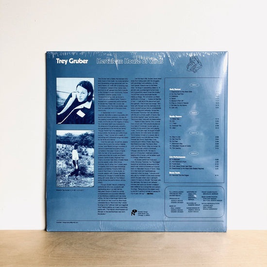 Trey Gruber - Herculean House of Cards. 2LP [Opaque Blue Vinyl]