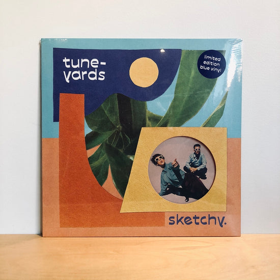 Load image into Gallery viewer, Tune Yards - Sketchy. LP [Indies Exclusive Translucent Blue Vinyl]
