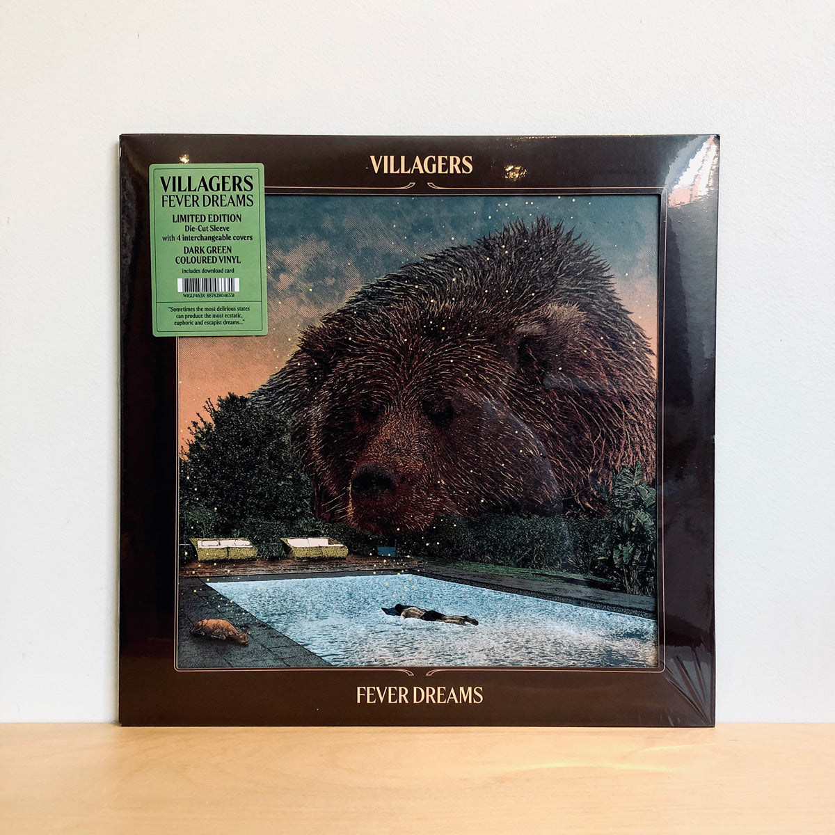 Villagers - Fever Dreams. LP [Limited Dark Green Coloured Vinyl]